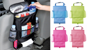 車のシートバッグに取り付け可能な保冷バッグ！夏のドライブや要冷蔵の買い出しにも！